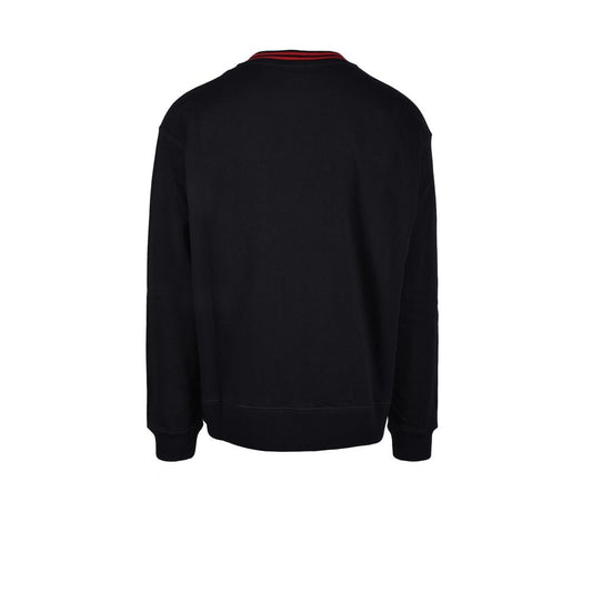 Maglione in cotone nero