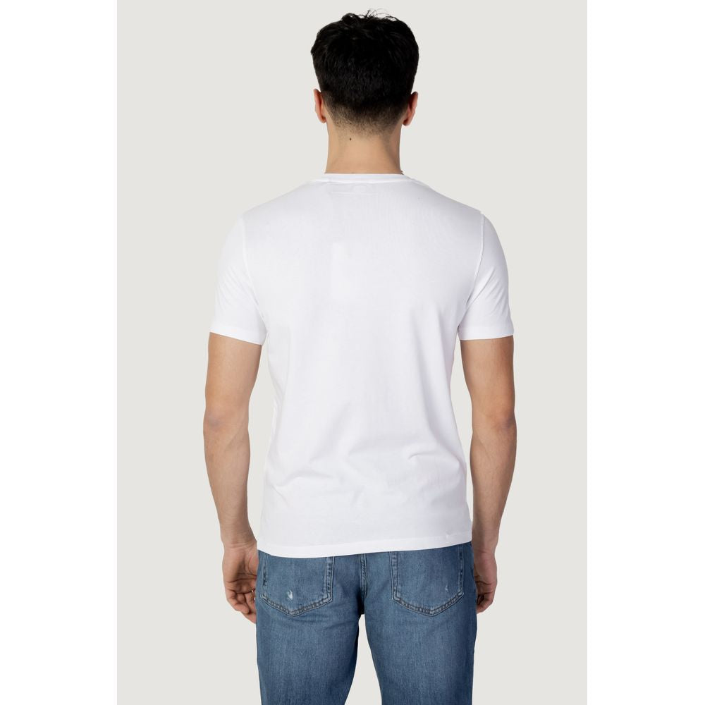 Maglietta in cotone bianco