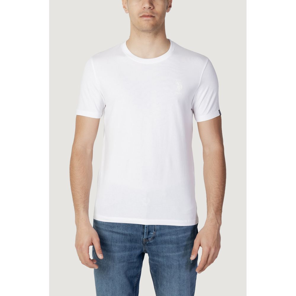 Maglietta in cotone bianco
