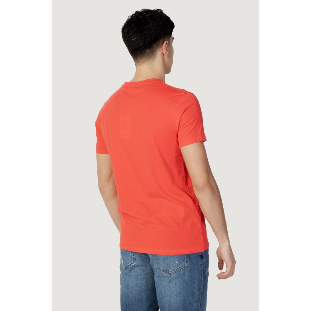 Maglietta in cotone rosso