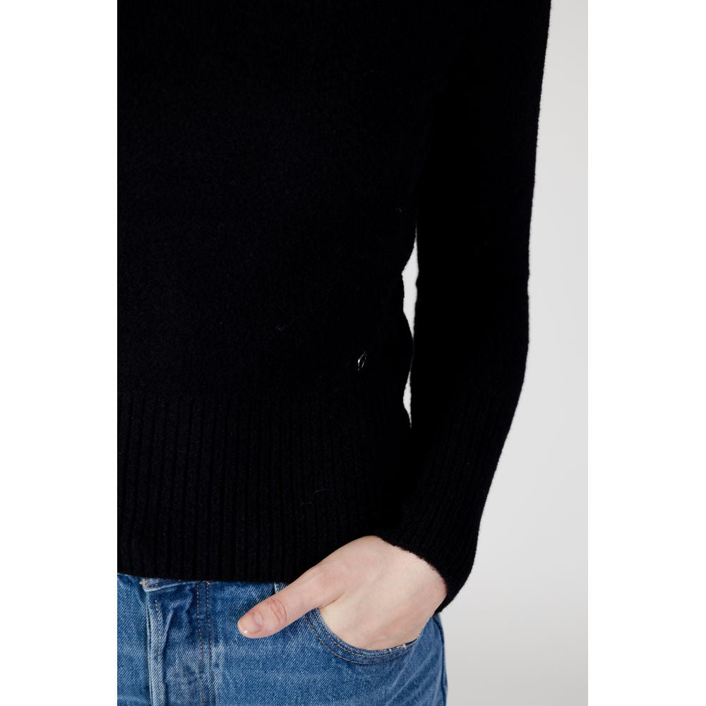 Maglione in poliammide nero