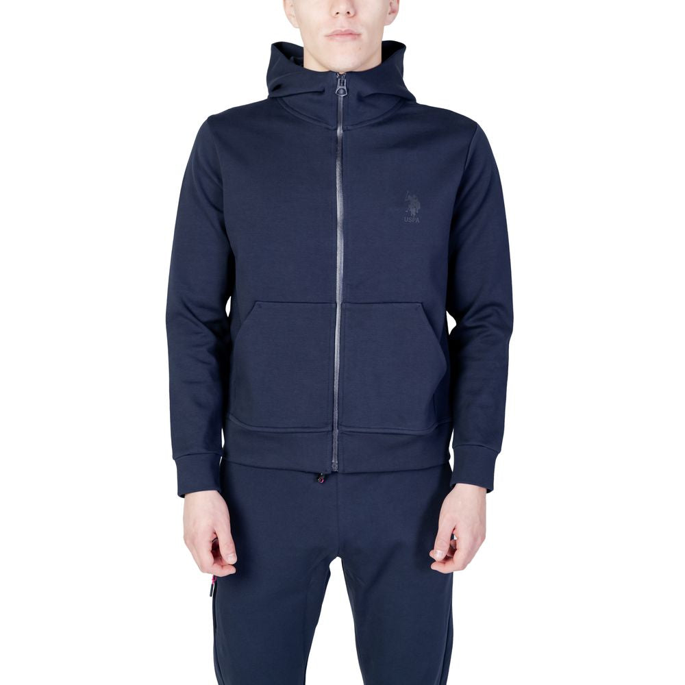 Maglione in cotone blu