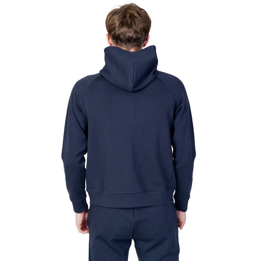Maglione in cotone blu