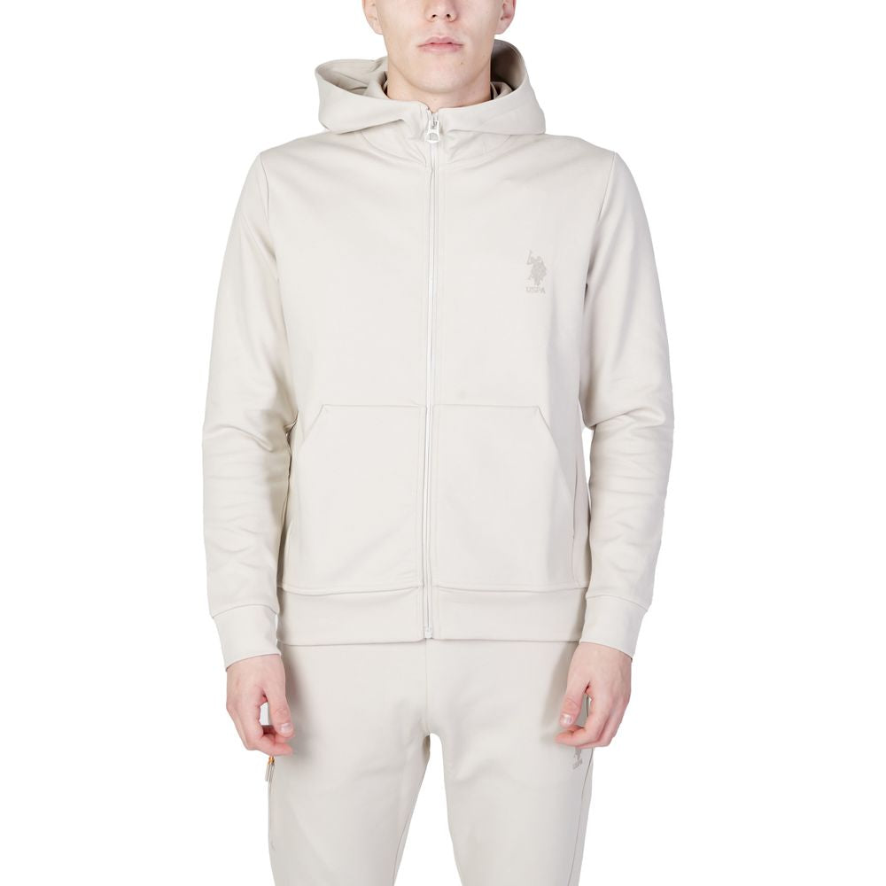 Maglione in cotone beige
