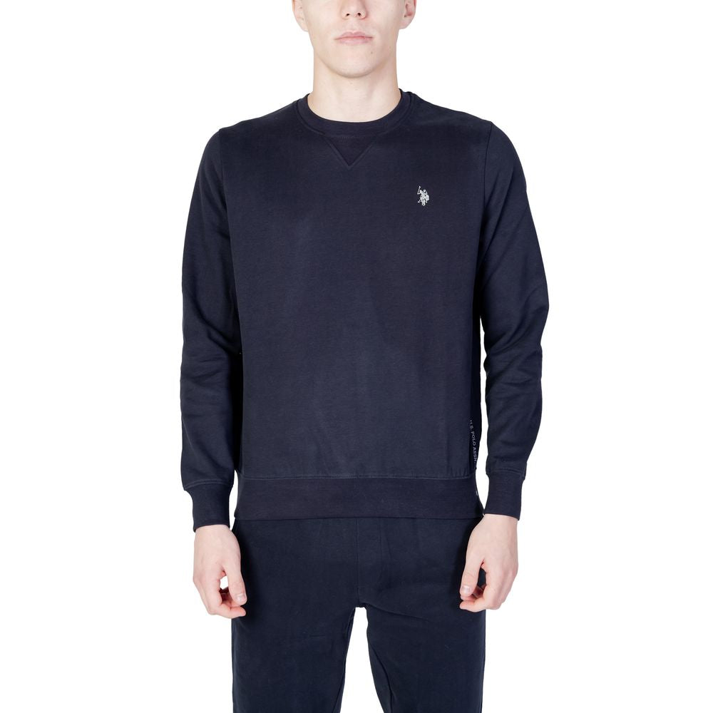 Maglione in cotone blu