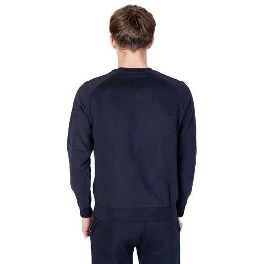Maglione in cotone blu