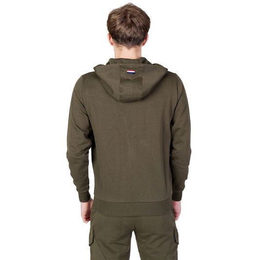 Grüner Baumwollpullover