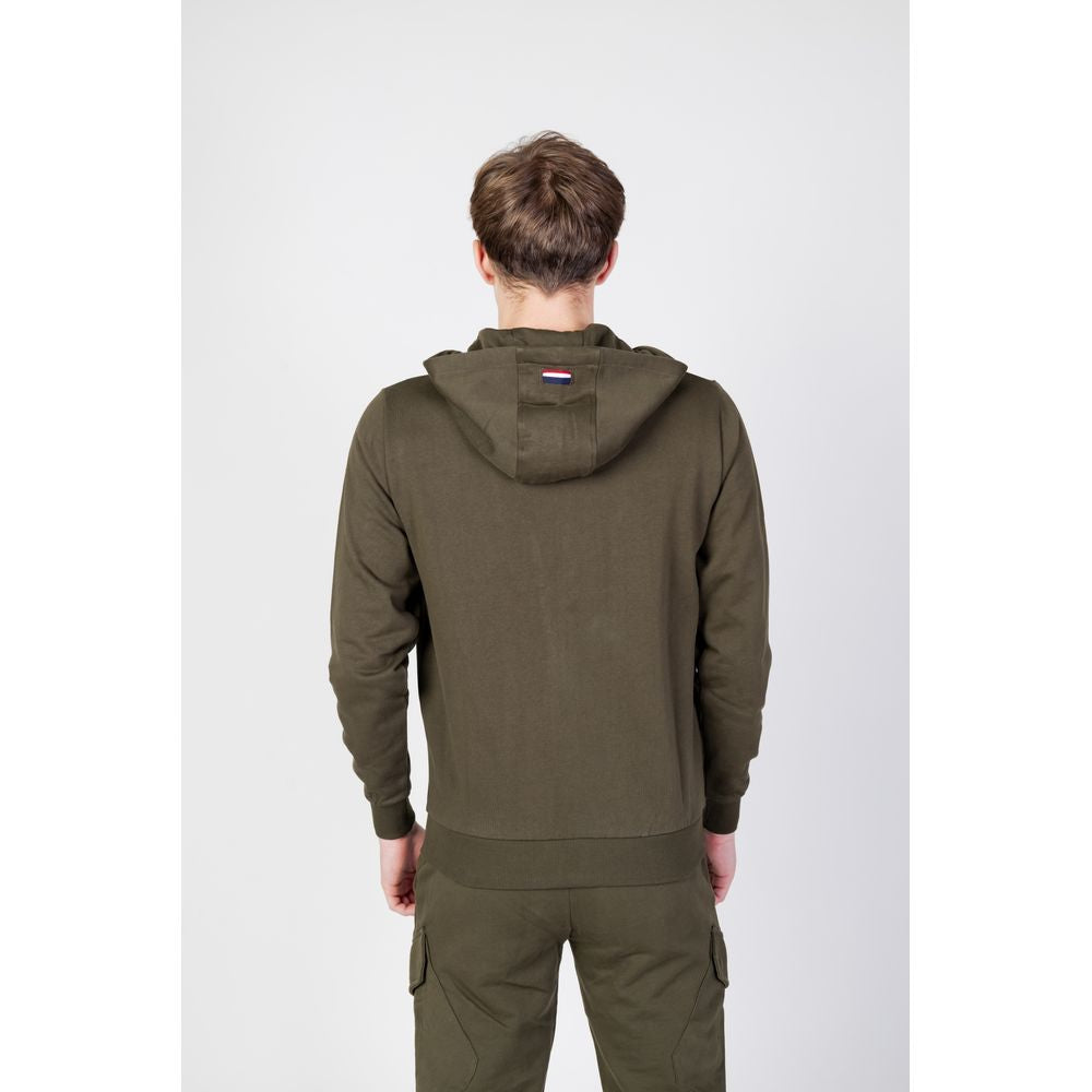 Grüner Baumwollpullover