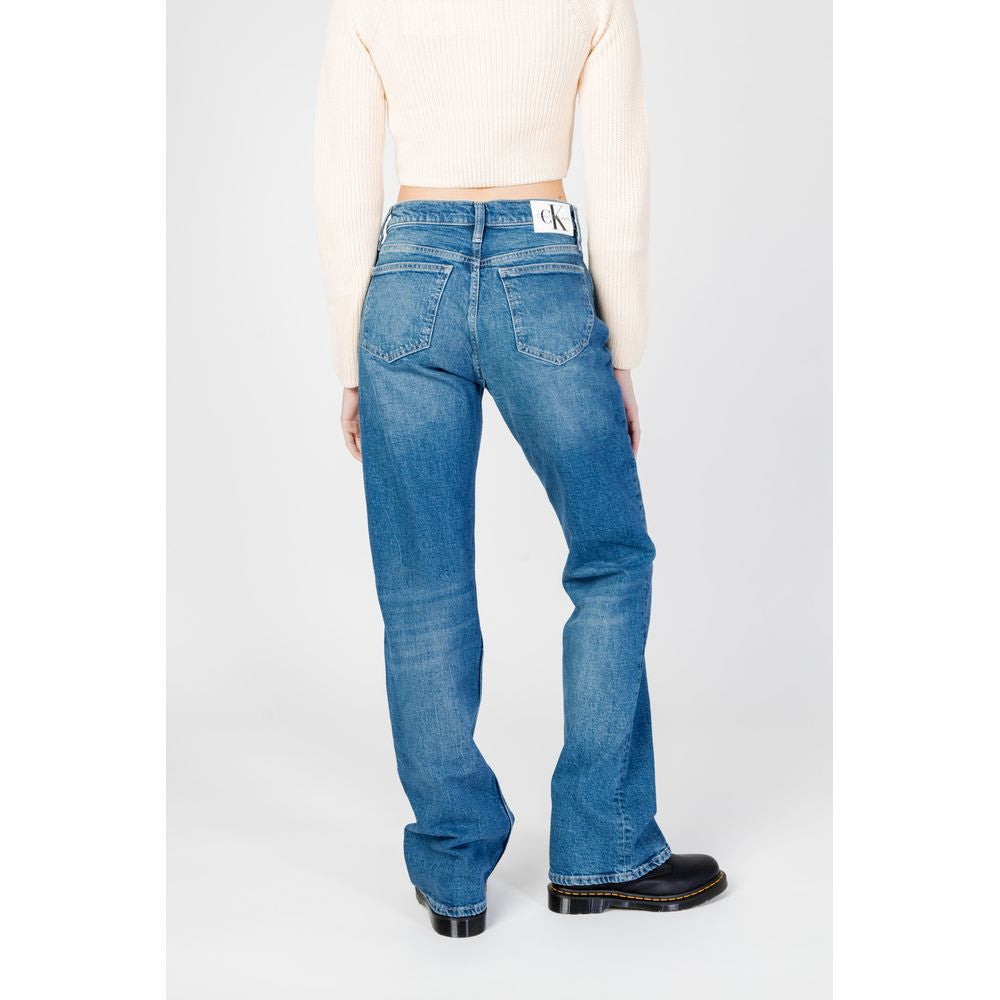 Blaue Jeans und Hose aus Baumwolle