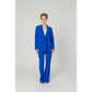 Blue Polyester Polyester Suits & Blazer