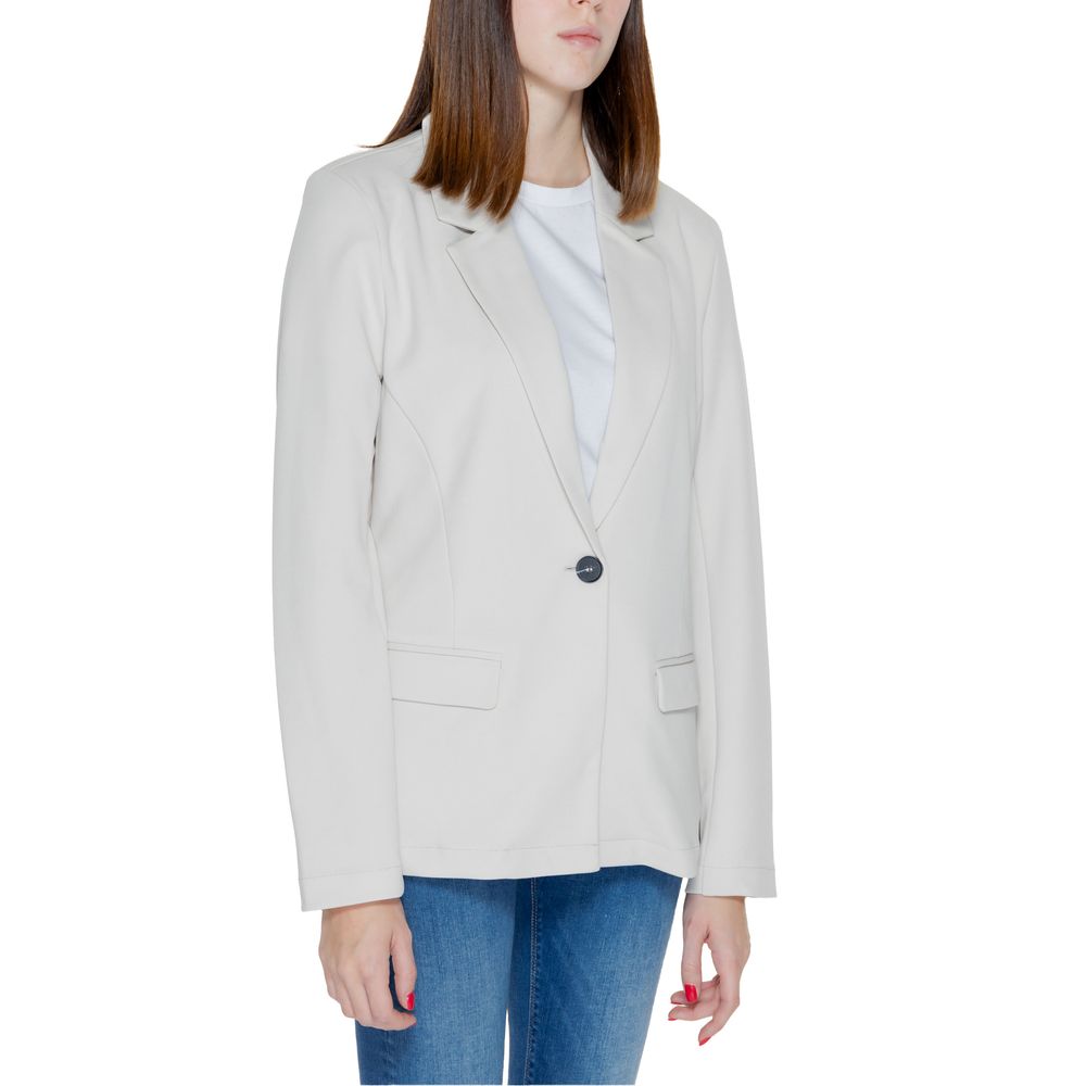 Abiti e blazer in poliestere beige