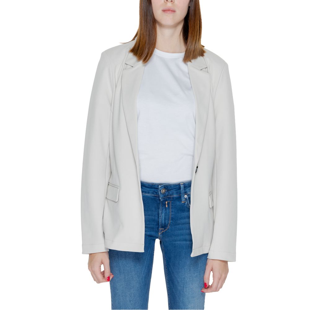 Abiti e blazer in poliestere beige
