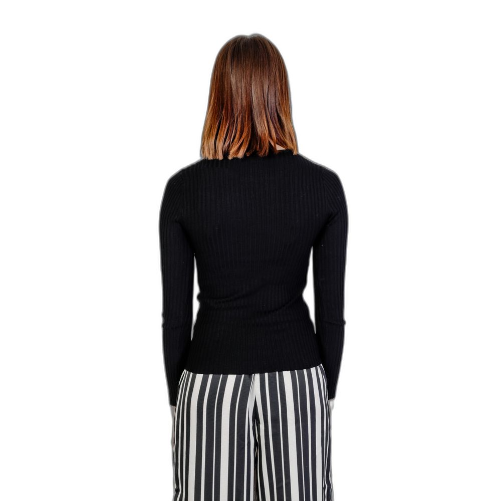 Schwarze Viskose-Tops und T-Shirts