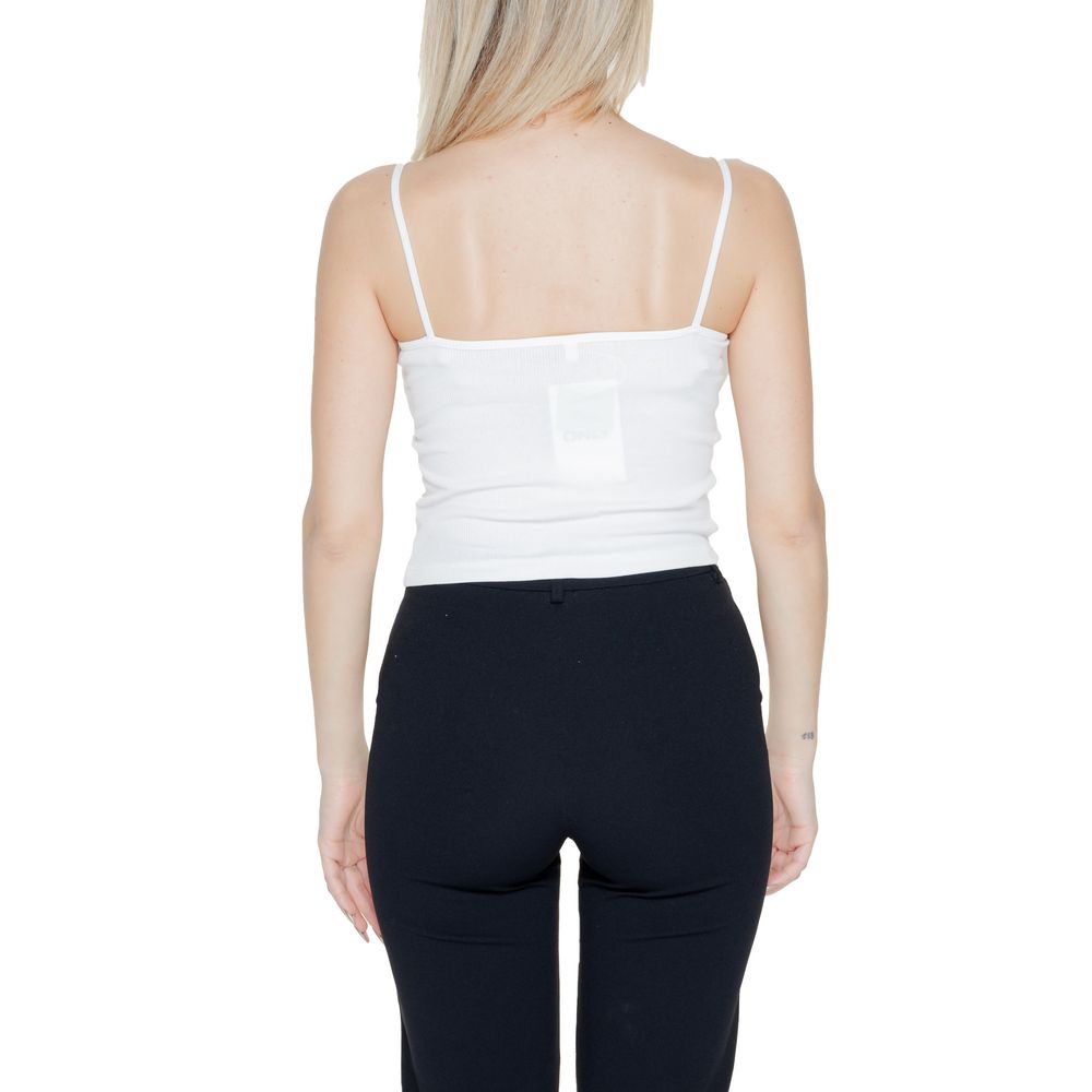 Weiße Baumwoll-Tops und T-Shirts