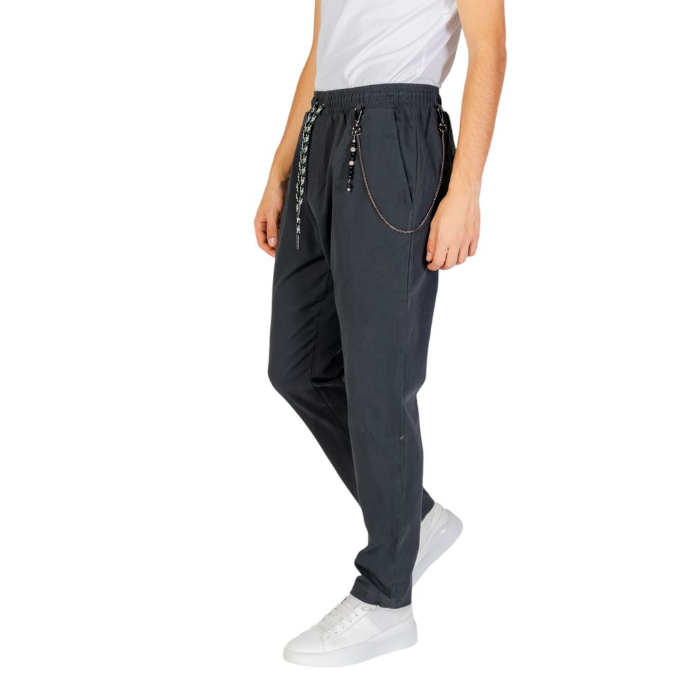 Graue Jeans und Hose aus Baumwolle