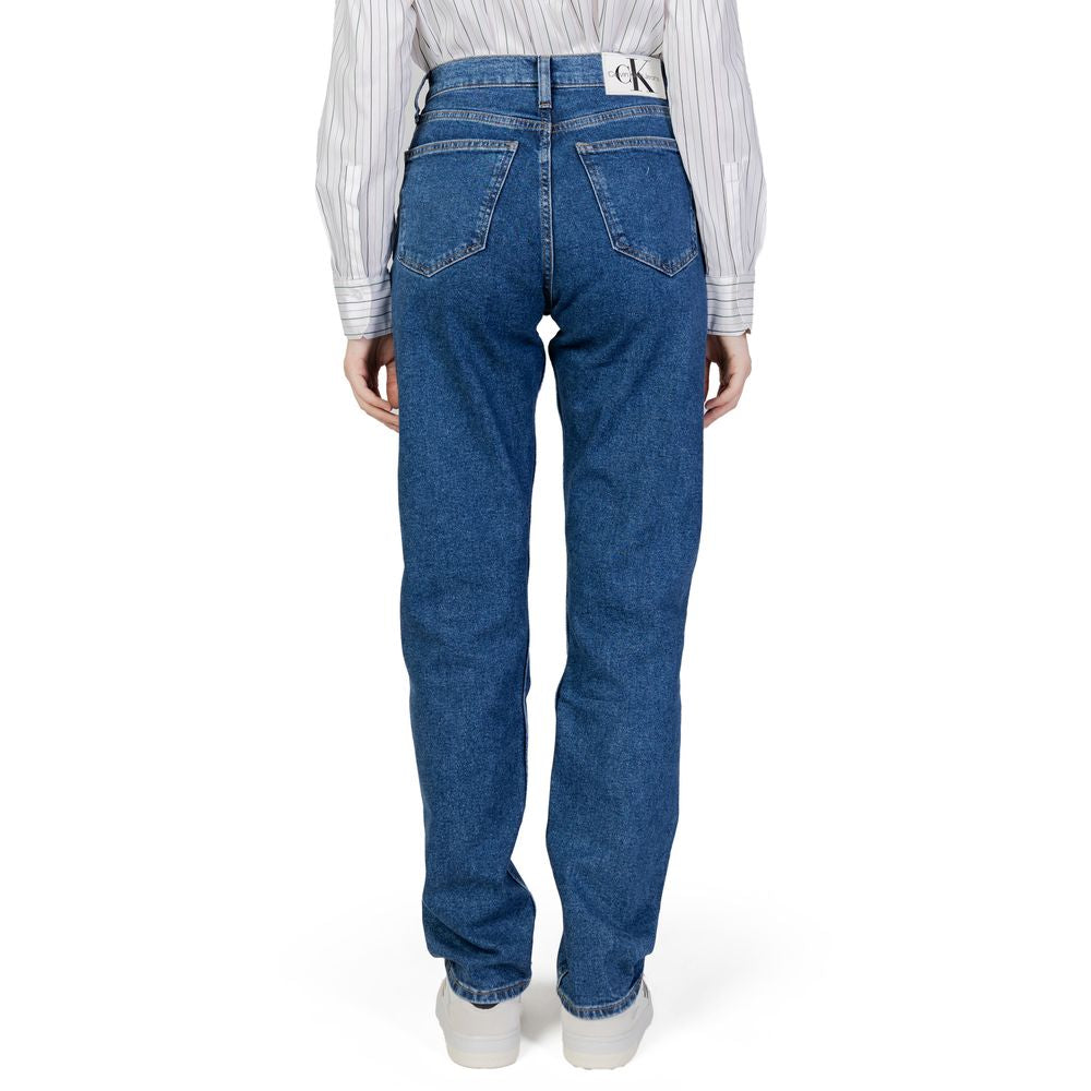 Blaue Jeans und Hose aus Baumwolle