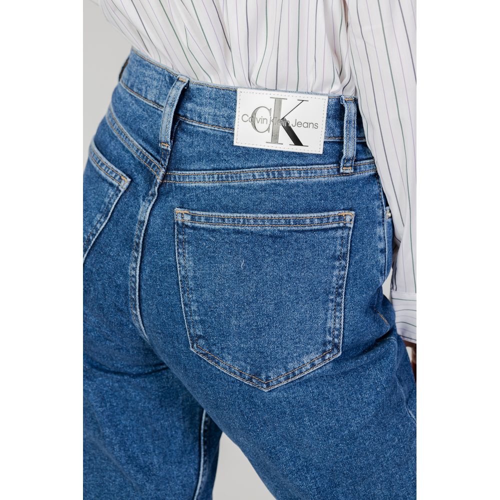 Blaue Jeans und Hose aus Baumwolle
