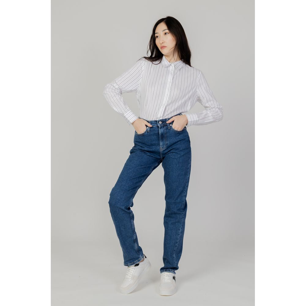 Blaue Jeans und Hose aus Baumwolle