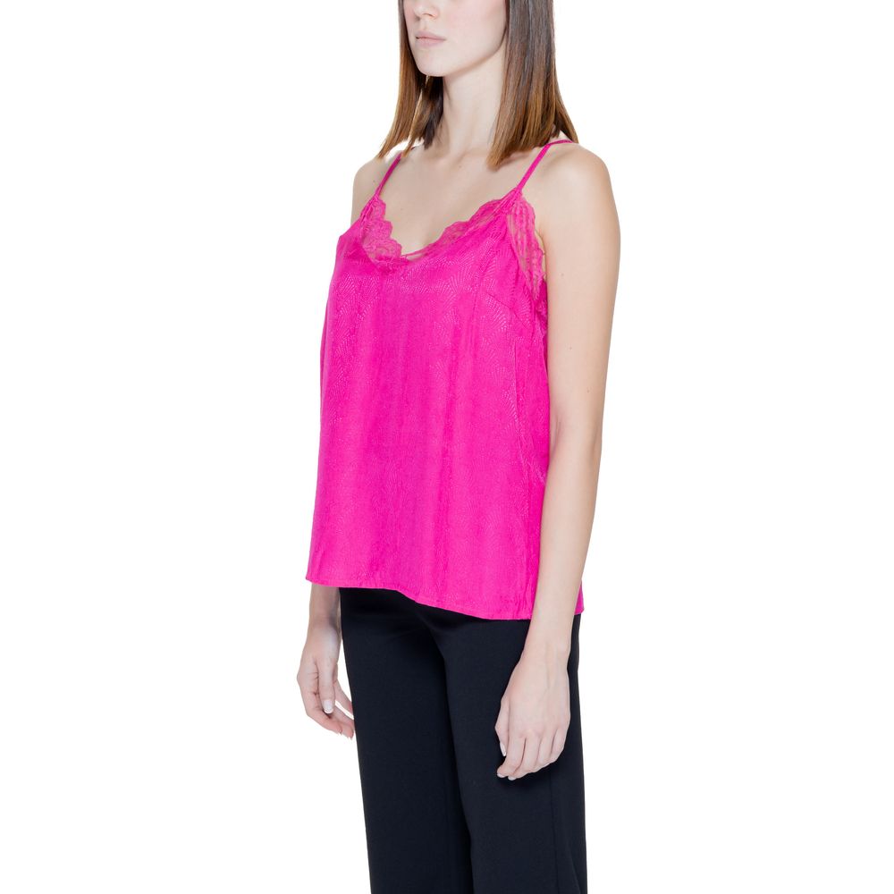 Rosa Viskose Tops &amp; T-Shirt