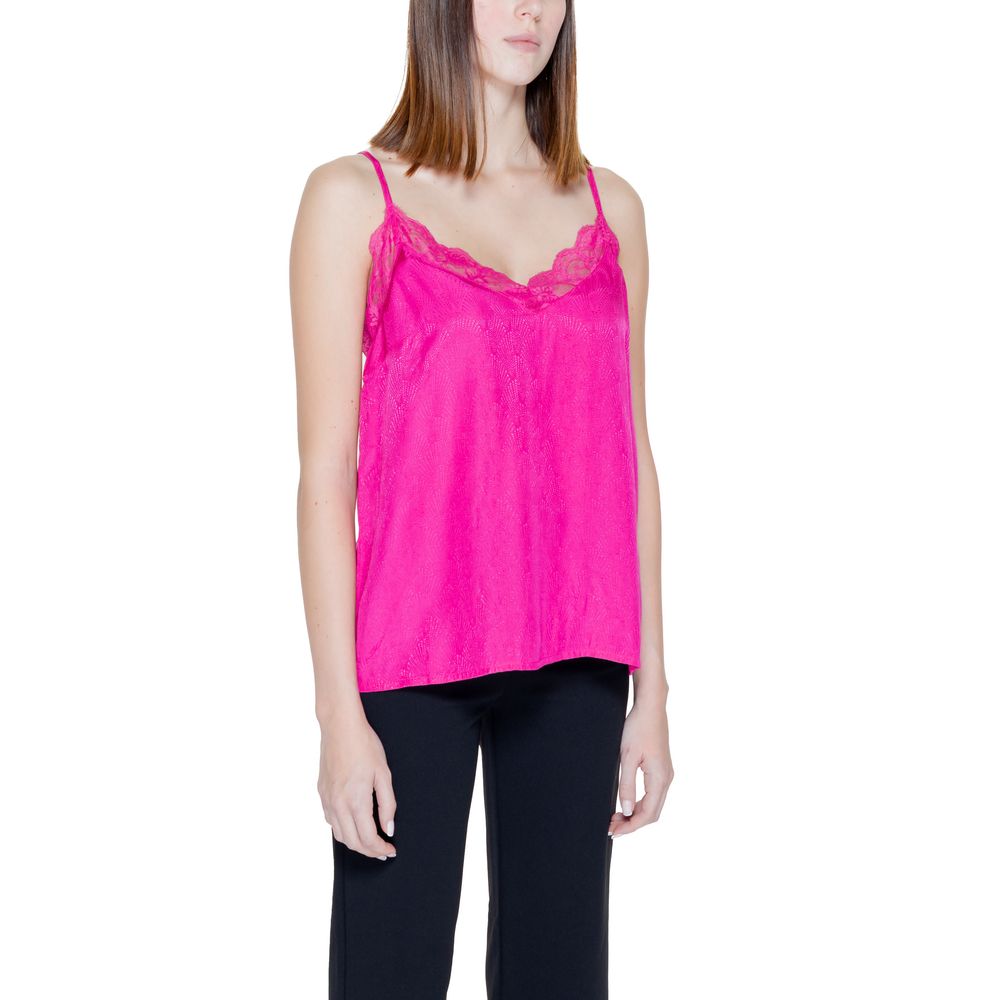 Rosa Viskose Tops &amp; T-Shirt