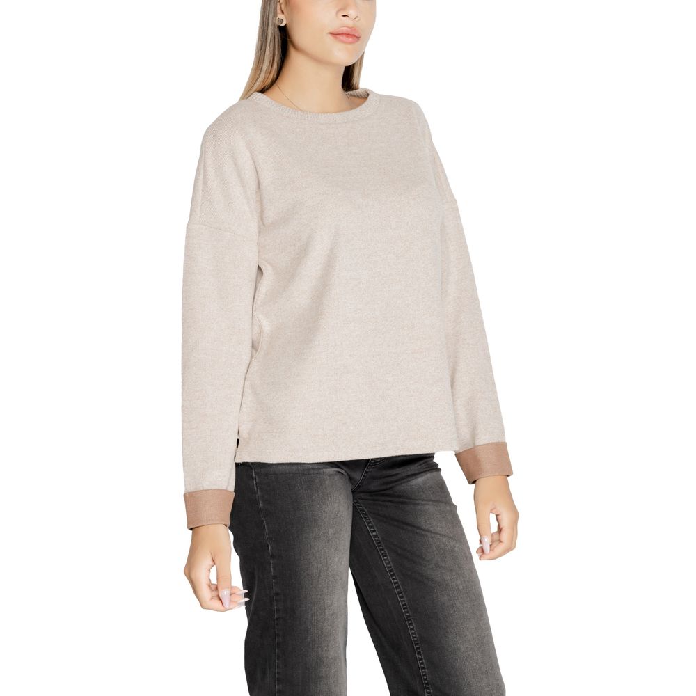 Beige Viskose Tops &amp; T-Shirt