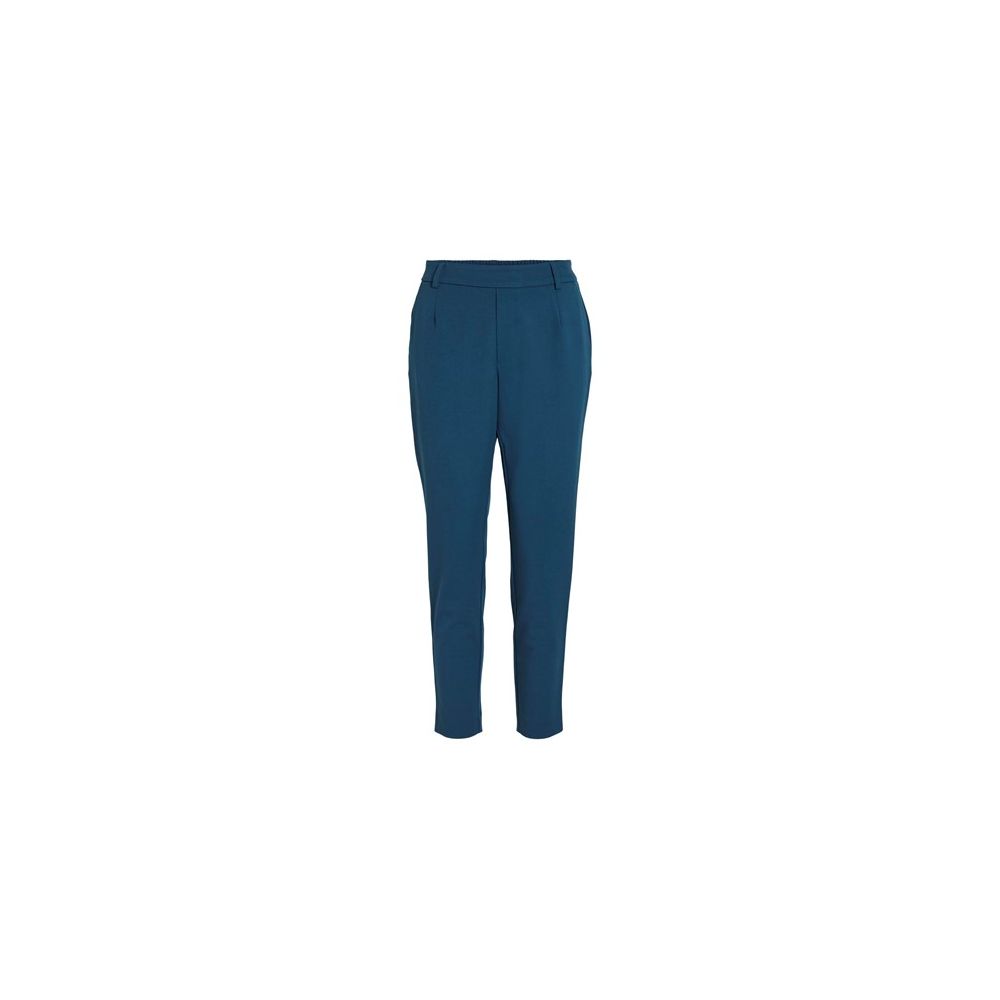 Blaue Polyesterjeans und -hose