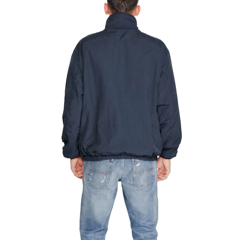 Blaue Jacke aus recyceltem Polyester