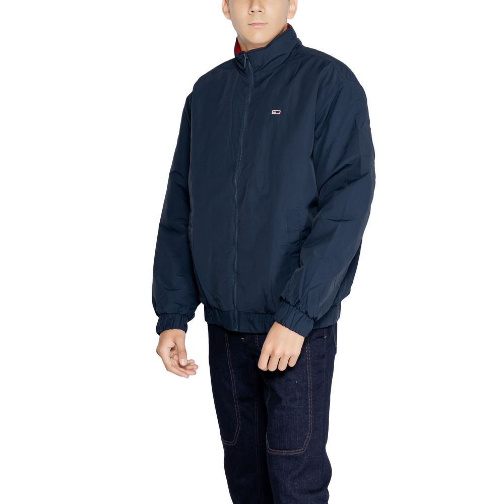 Blaue Polyamidjacke