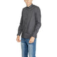 Camicia di cotone grigia