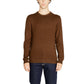 Brauner Viskosepullover