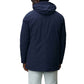 Blaue Polyethylenjacke