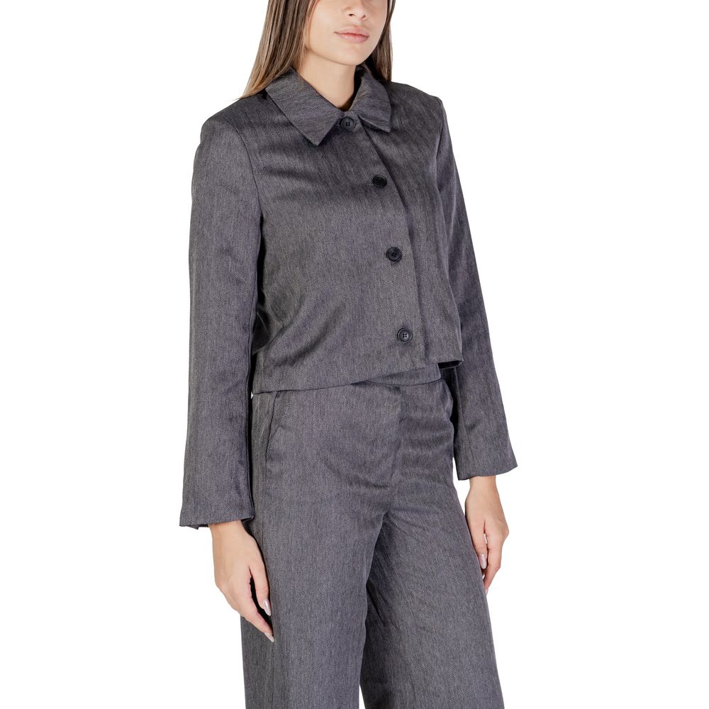 Abiti e blazer in poliestere grigio