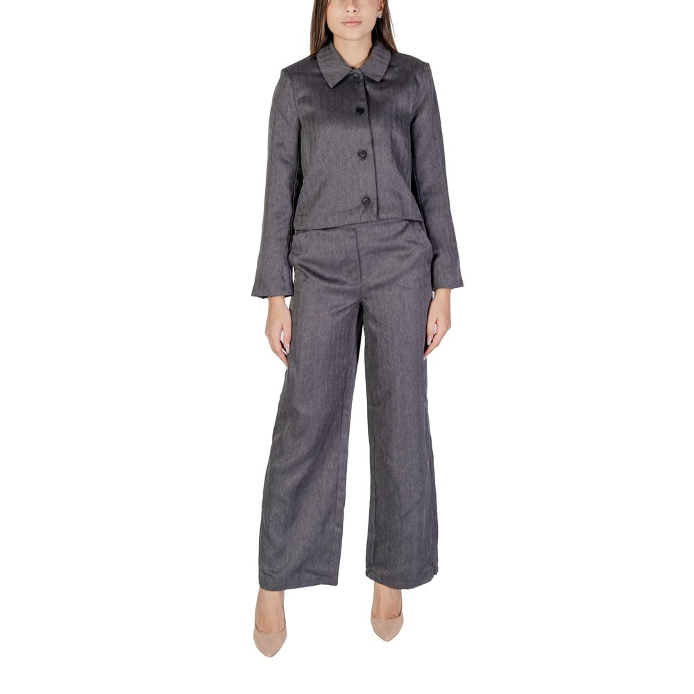 Abiti e blazer in poliestere grigio