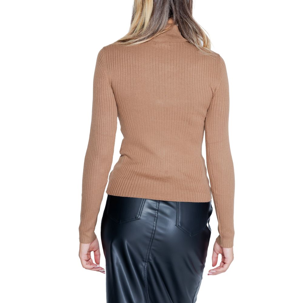 Braune Viskose-Tops und T-Shirts