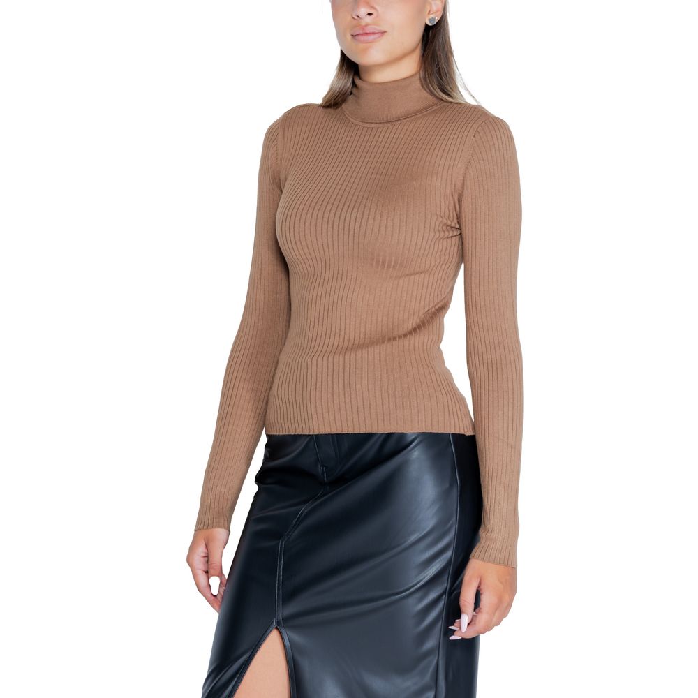 Braune Viskose-Tops und T-Shirts