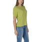 Green Cotton Tops & T-Shirt