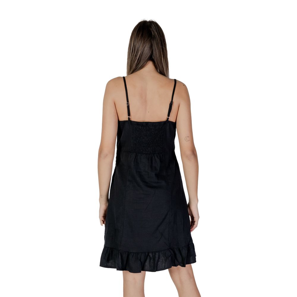 Black Linen Dress