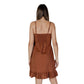 Brown Linen Dress