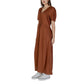 Brown Linen Dress