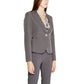 Gray Polyester Suits & Blazer