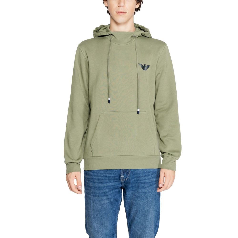 Grüner Baumwollpullover