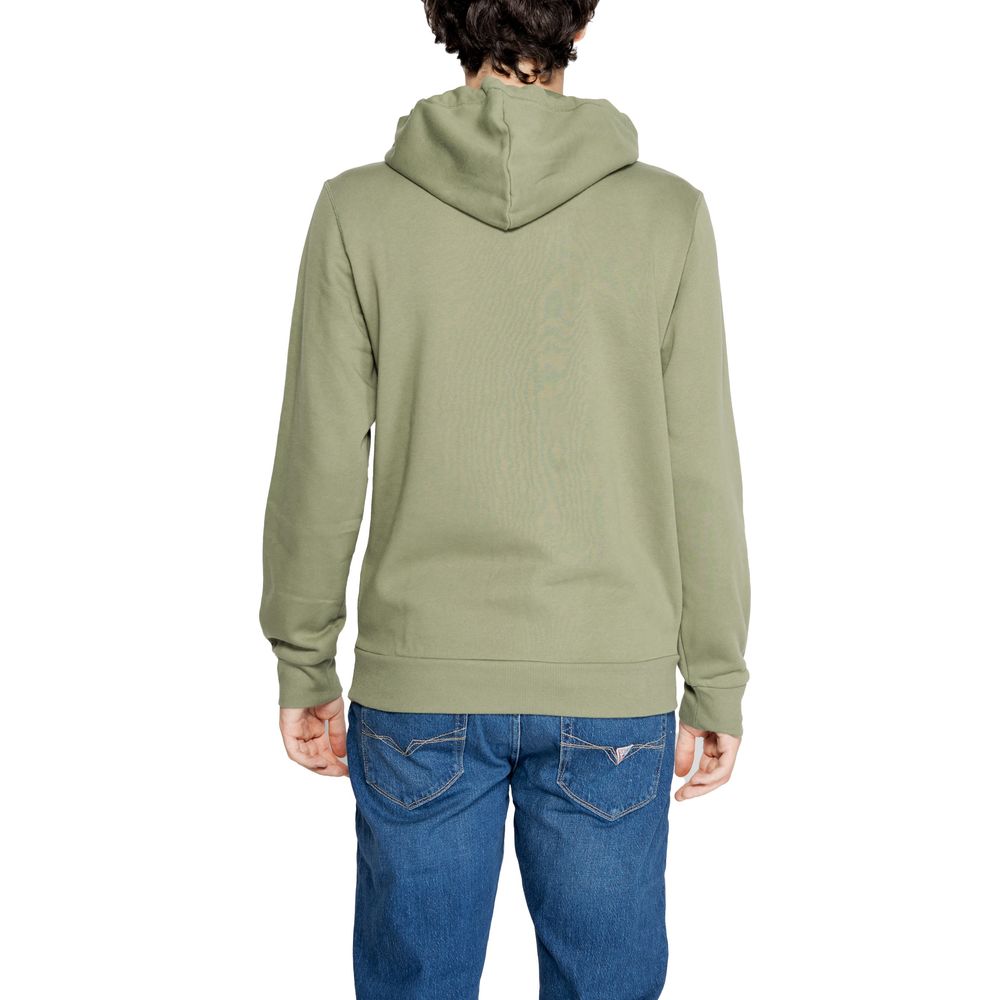 Grüner Baumwollpullover