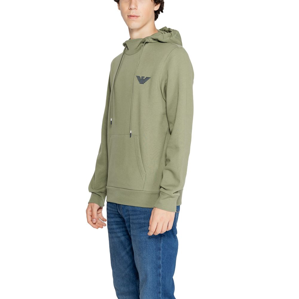 Grüner Baumwollpullover