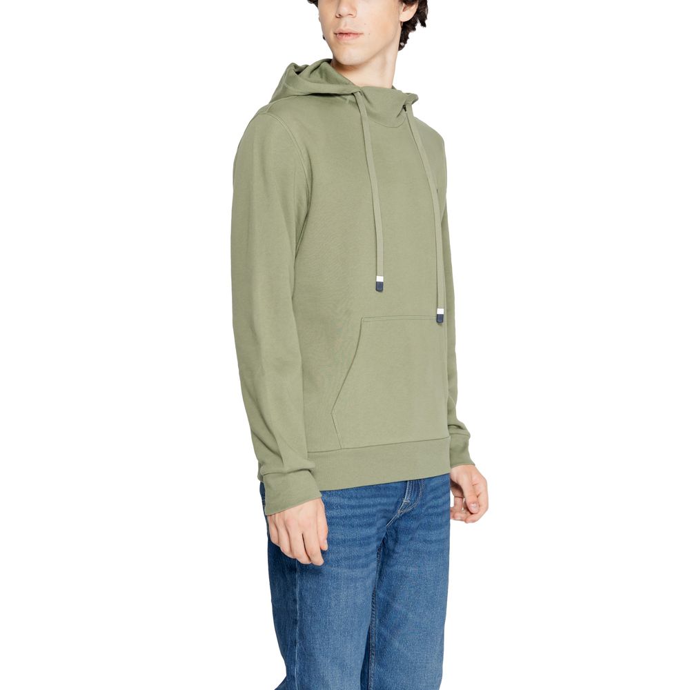 Grüner Baumwollpullover