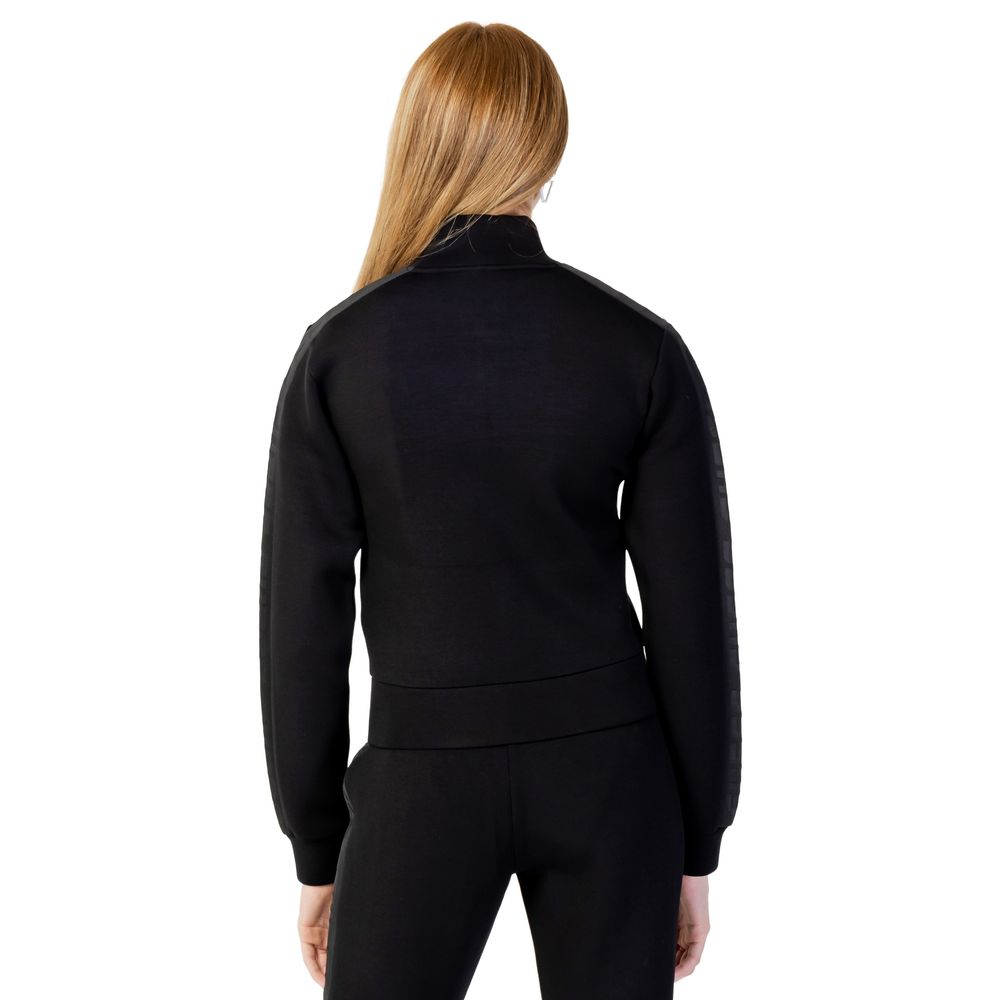 Schwarzer Viskosepullover