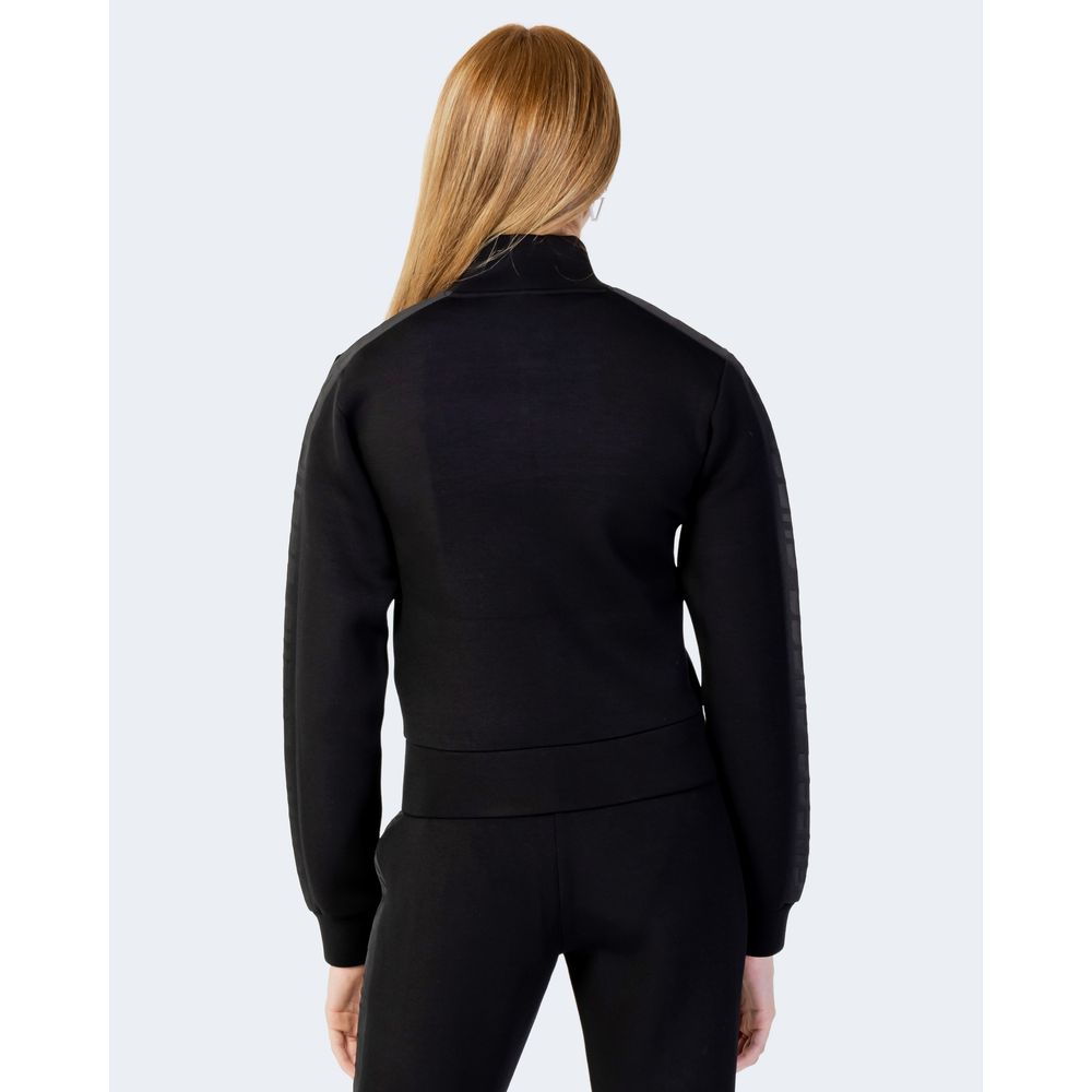 Schwarzer Viskosepullover