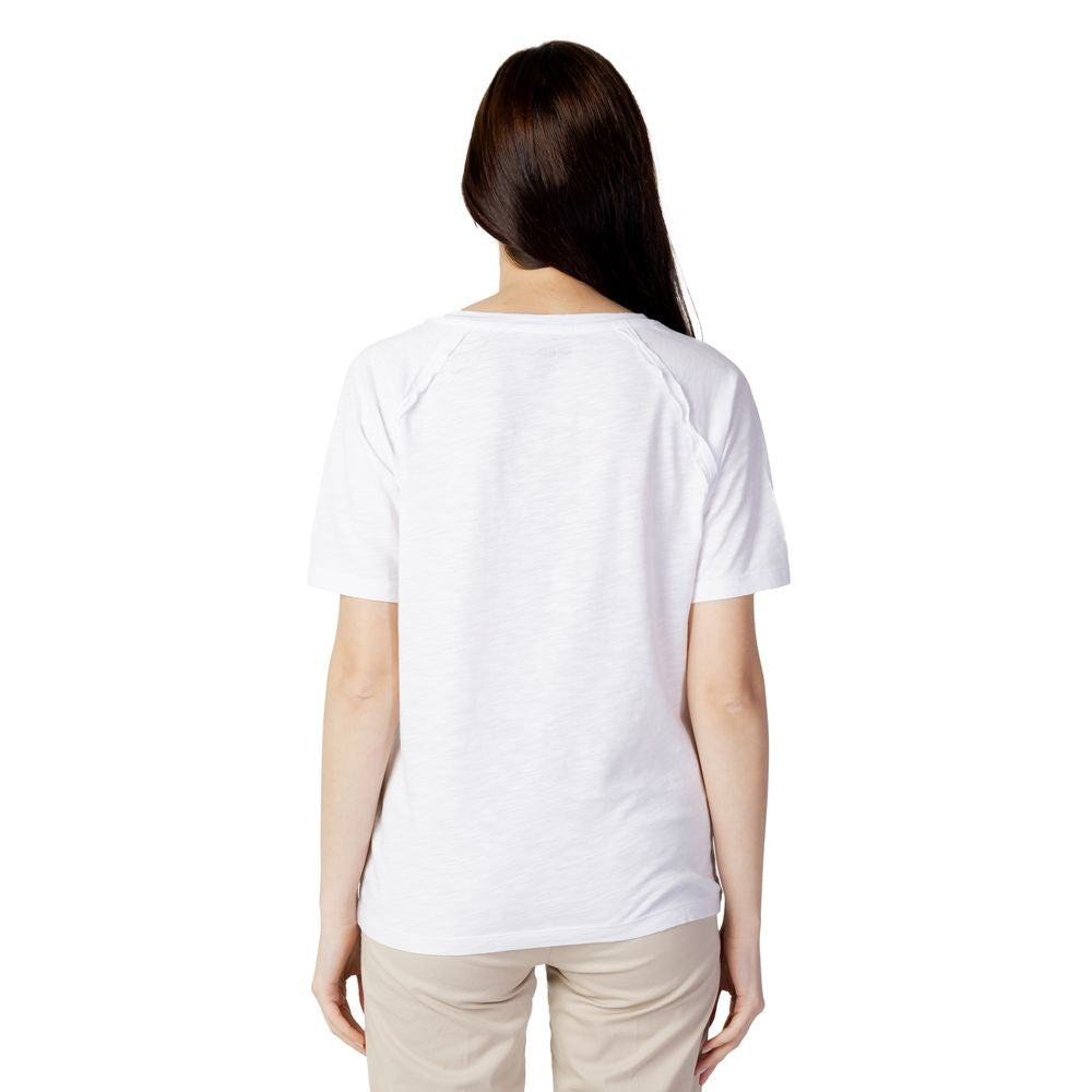 Top e T-shirt in cotone bianco