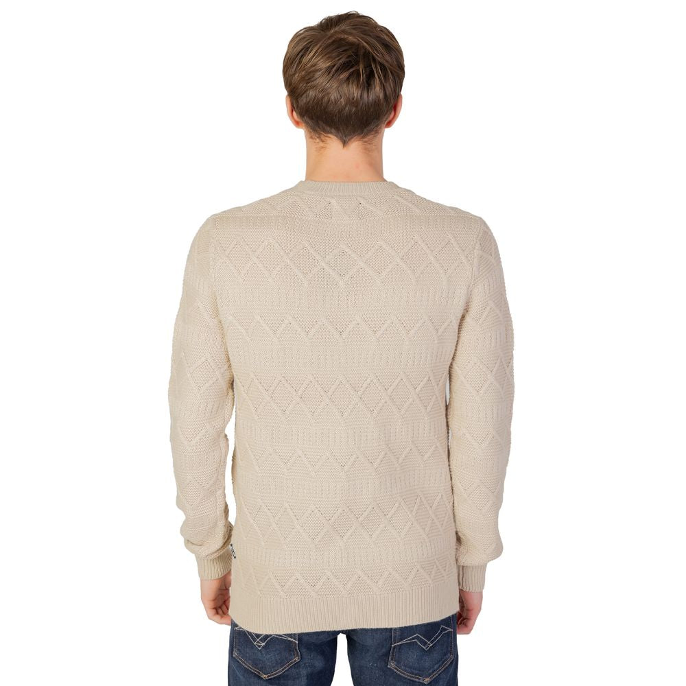 Beiger Pullover aus Acryl