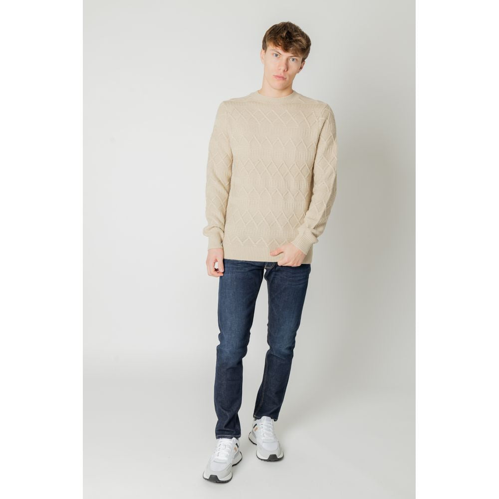 Beiger Pullover aus Acryl