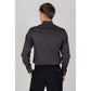 Camicia di cotone grigia